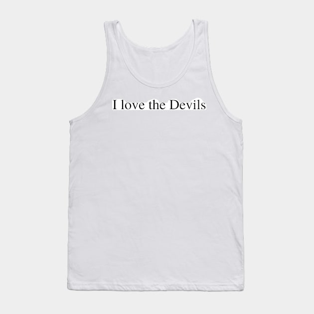 I love the Devils Tank Top by delborg